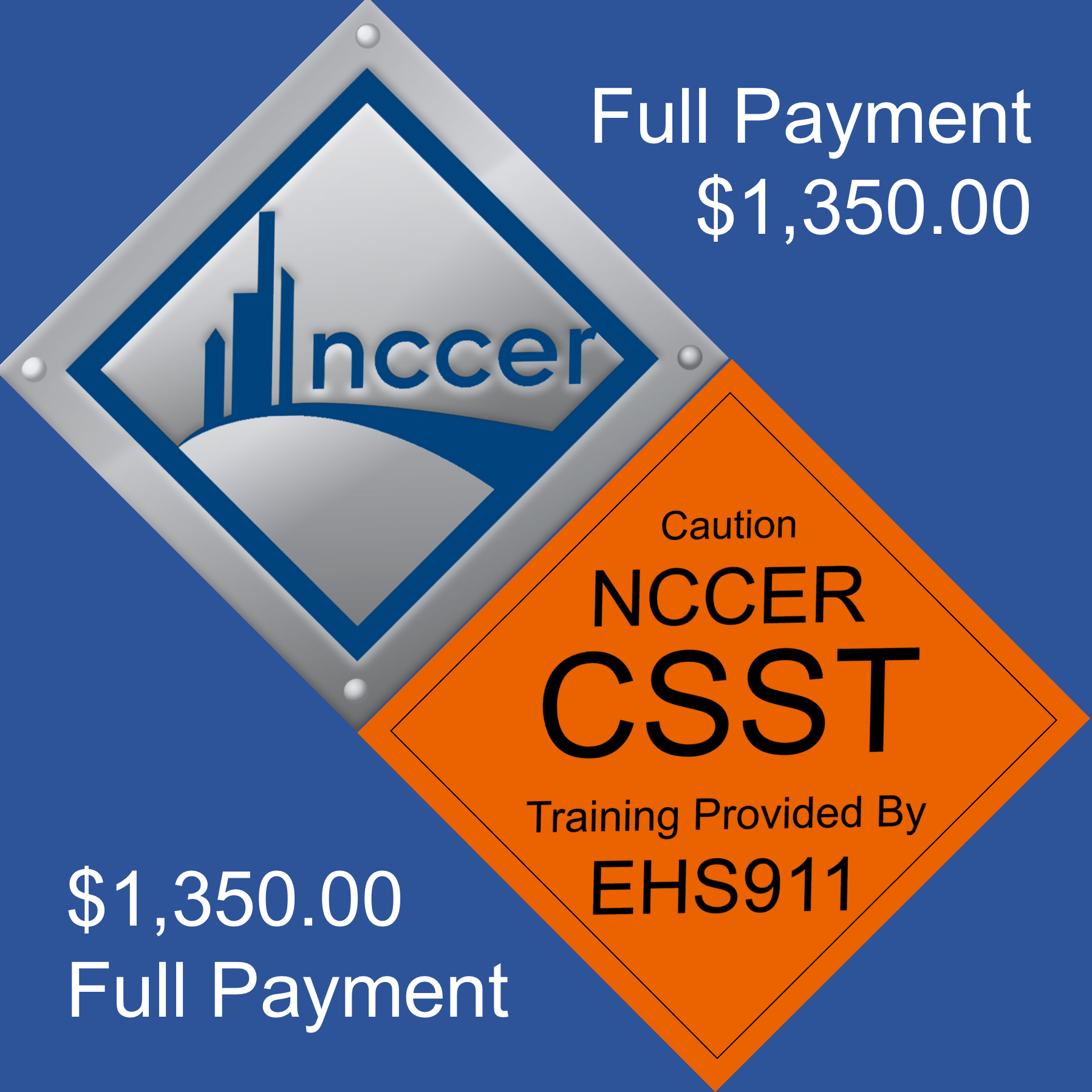 EHS911 NCCER CSST Virtual Online Training Zoom | EHS911.com